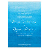 Aqueous Invitation Pastel Pink