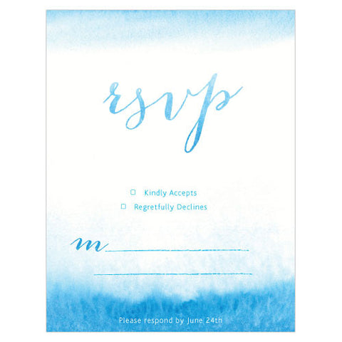 Aqueous RSVP Pastel Pink