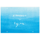 Large Cling with Aqueous Design Pastel Pink