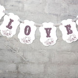 Bold Floral Flair Decorative Shape Bunting Banner Classical Green