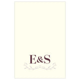 Equestrian Love Large Rectangular Tag Black