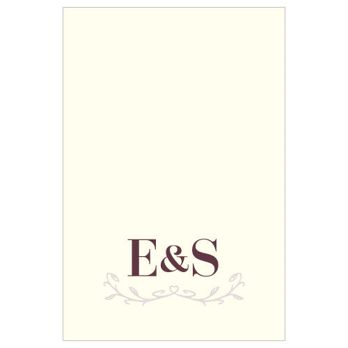 Equestrian Love Large Rectangular Tag Black