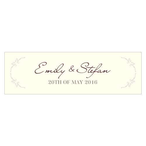 Equestrian Love Small Rectangular Tag Black