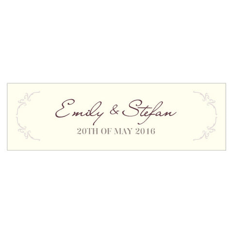 Equestrian Love Small Rectangular Tag Black