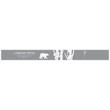 Bear Hug Salt & Pepper Shaker Paper Ribbon Wrap With Sticker Willow Green