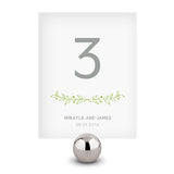 Woodland Pretty Table Numbers Numbers 1-12 Vintage Gold