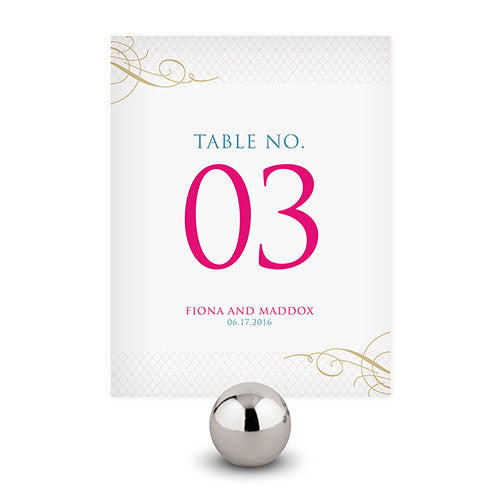 Contemporary Vintage Table Numbers Numbers 1-12 Daiquiri Green