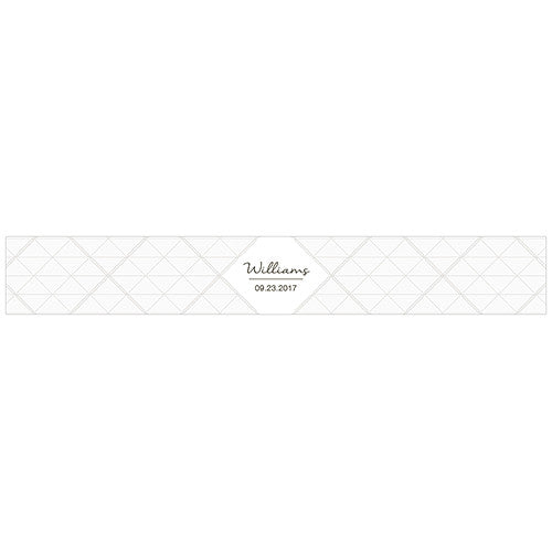 City Style Tin Favor Box Wrap Charcoal