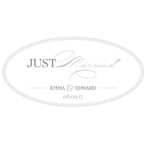 Classic Script Large Cling