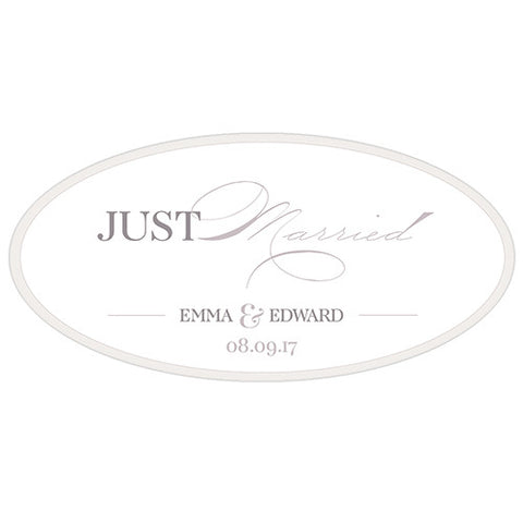 Classic Script Large Cling