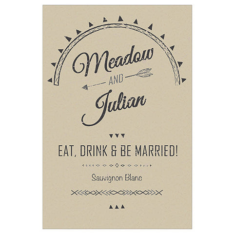 Free Spirit Wine Label
