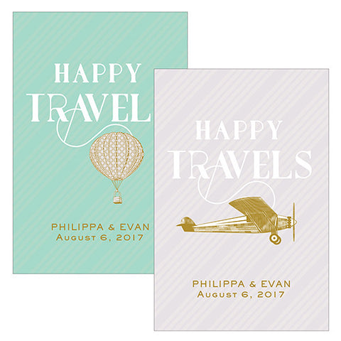 Happy Travels Assorted Large Rectangular Card