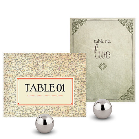 Vintage Medley Table Number Set Numbers 1-12