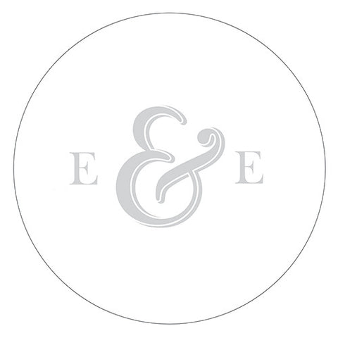 Monogram Simplicity Small Sticker - Simple Ampersand