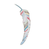 Feather Whimsy Paper Feathers - Large Purple