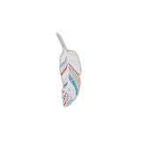 Feather Whimsy Paper Feathers - Small Purple