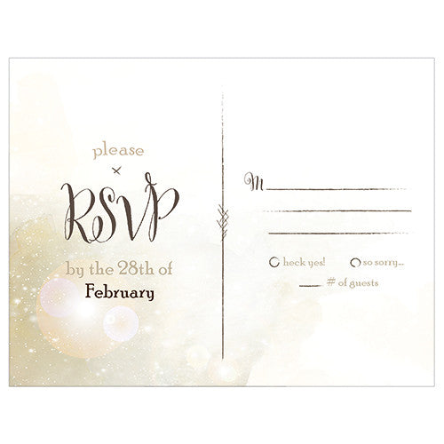 Feather Whimsy RSVP