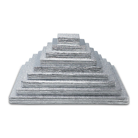 Square Foil Wrapped Cake Boards Square Foil Wrapped Cake Boards in