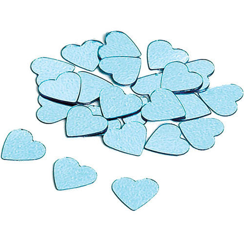 Heart Shape Confetti Black
