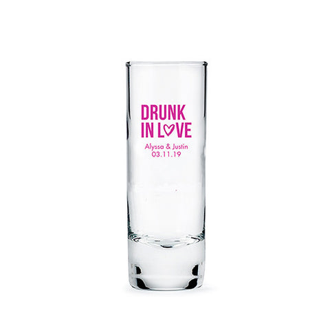 Personalized Tall Shot Glass