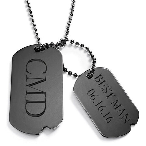 Men's Dog Tag Necklace
