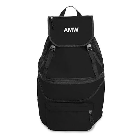 Expandable Cooler Backpack - Black