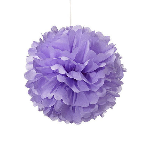 Small Paper Pom Pom - Lavender