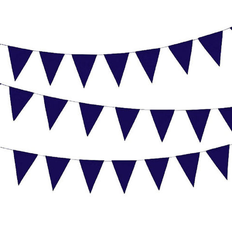 Paper Pennant Banner - Violet