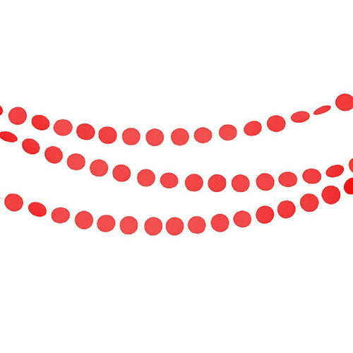 Circle Garland - Red