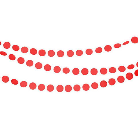 Circle Garland - Red