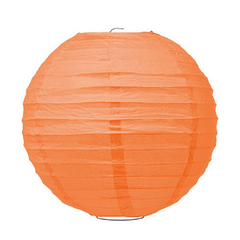 Large Paper Lantern - Tangerine