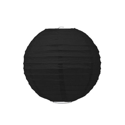 Small Paper Lantern - Black