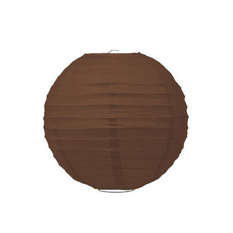 Small Paper Lantern - Brown