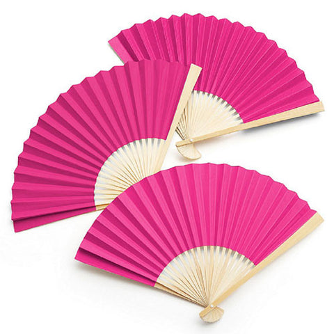 Paper Fan - Fuchsia