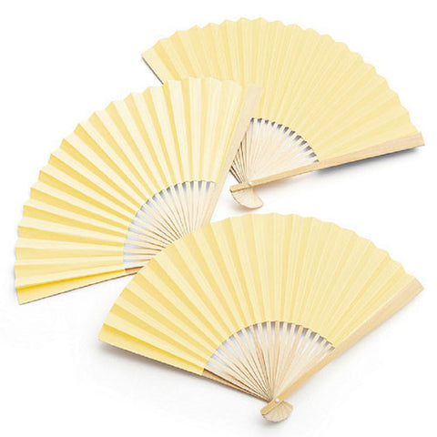 Paper Fan - Ivory