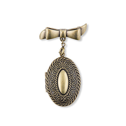 Love Locket - Antique Gold