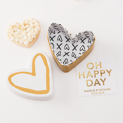 "Heart & Kisses" Favor Box