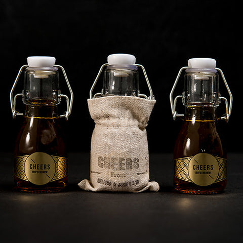 Mini Swing Top Glass Bottle - 2 1-2oz (70ml)