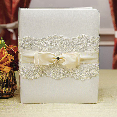 Beverly Clark French Lace Collection Scrap Book White