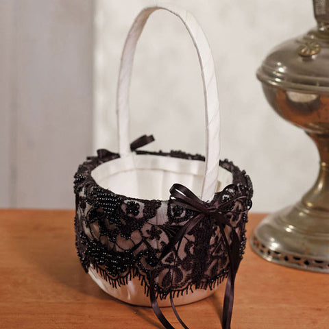 Beverly Clark Gala Collection Flower Girl Basket