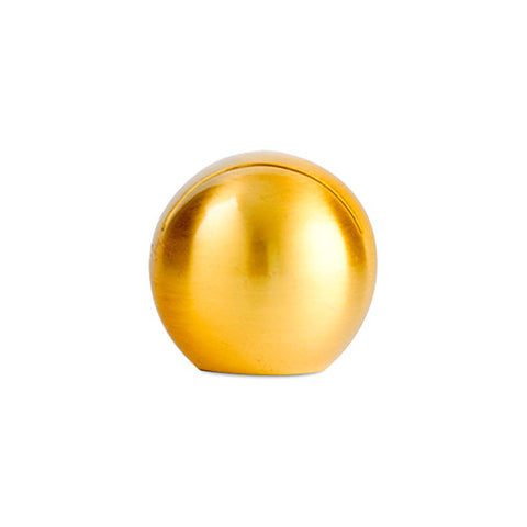 Classic Round Place Card Holder - Brushed Gold