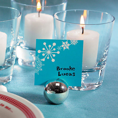 Classic Round Place Card Holders