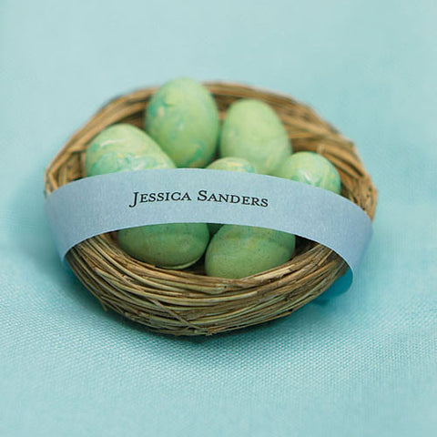 Mini Bird's Nest Wedding Favor