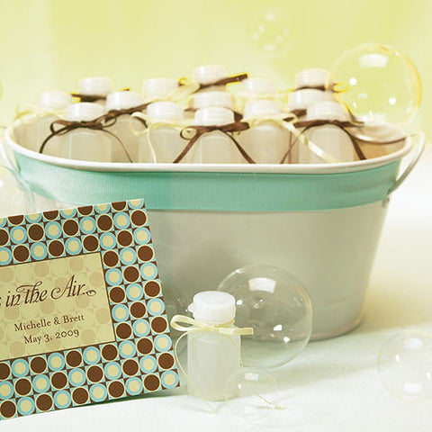 Wedding Bubble Bottle Favor