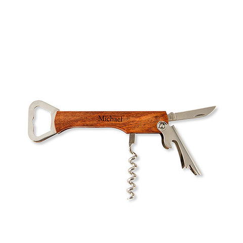 Rose Wood Handle Cork Screw