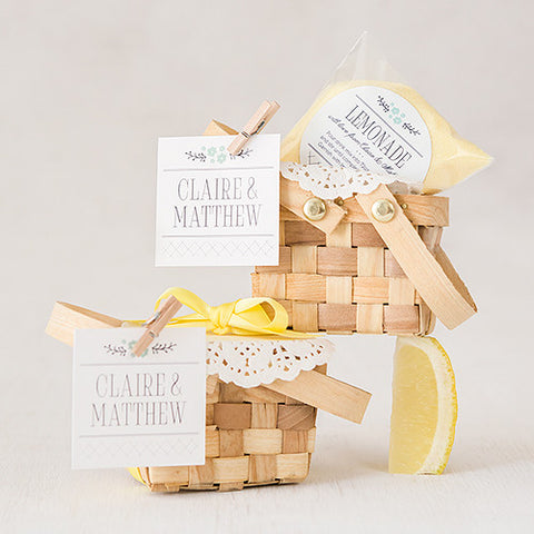Natural Mini Wooden Clips Mocha Mousse