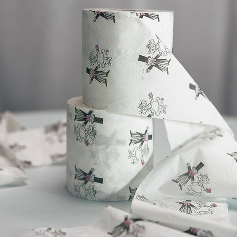 Light-Hearted Toilet Paper Roll