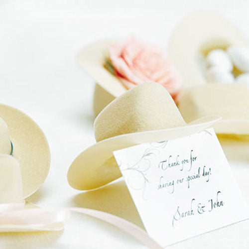 Miniature Cowboy Hats - Small Black