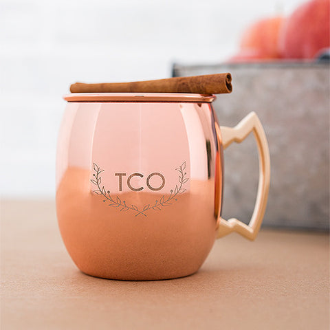 Woodland Monogram - Copper Moscow Mule Mug