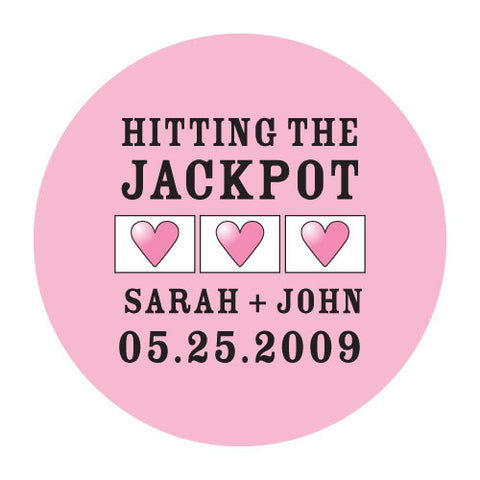 Slot Machine Mini Stickers Lavender